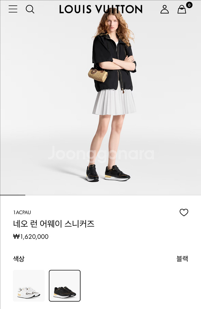 루이비통 네오 런 어웨이 스니커즈--9