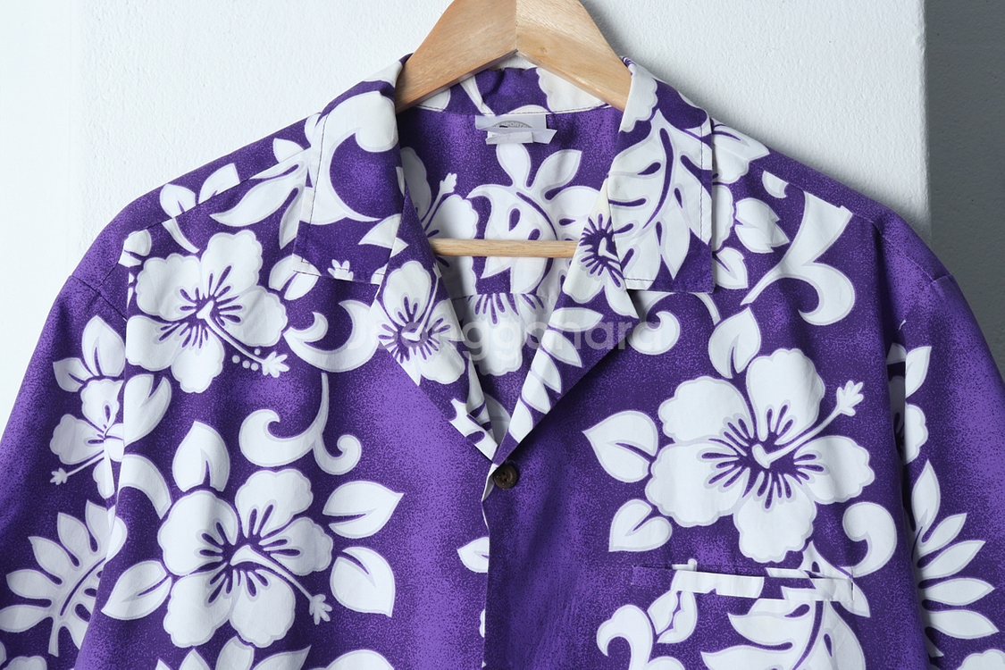 (L-2XL) 브랜드빈티지 반팔셔츠 남방 하와이안--3