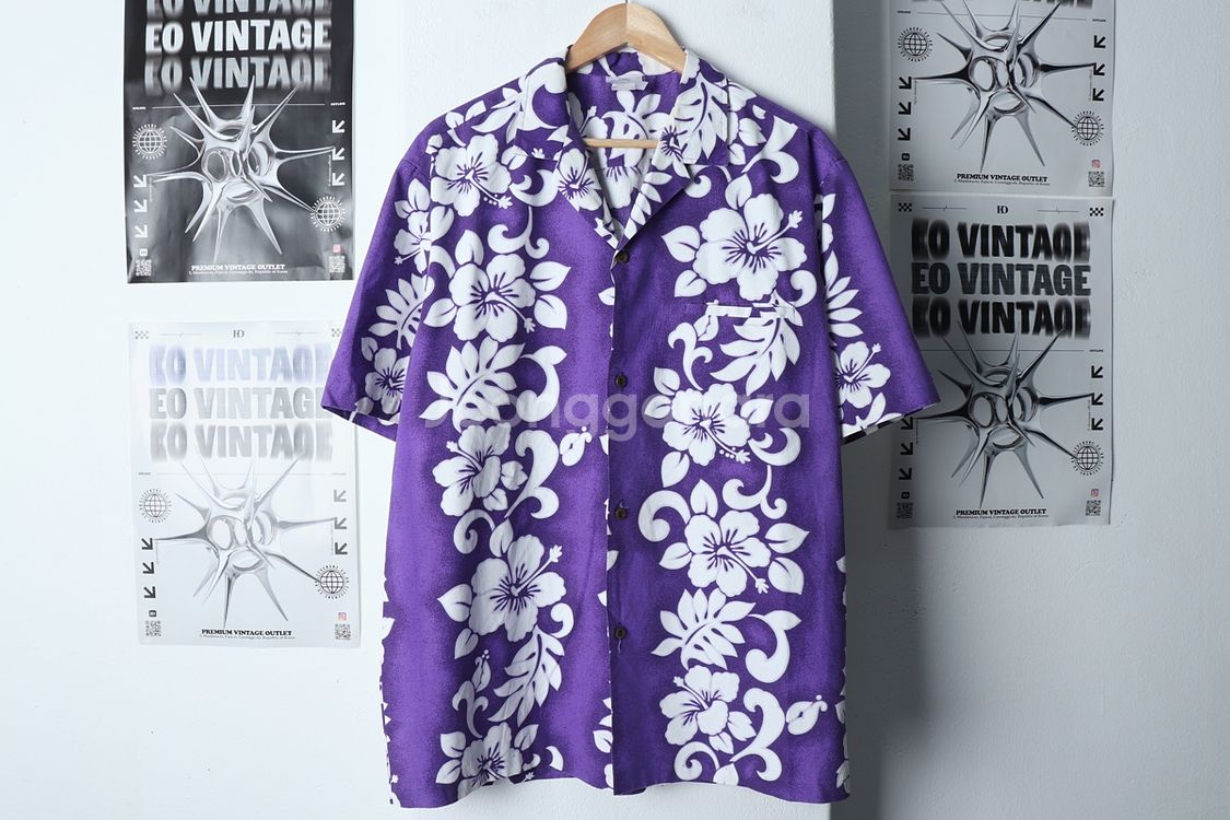 (L-2XL) 브랜드빈티지 반팔셔츠 남방 하와이안--4