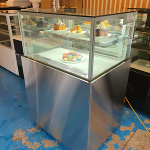 BKC,900 마카롱 냉장 쇼케이스,스텐 카페 쇼케이스