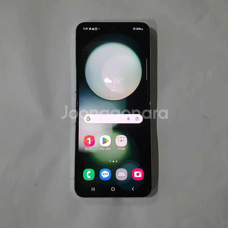 KT]갤럭시 Z플립5 512GB 저렴 정상해지 공기계--0