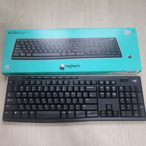 로지텍 무선키보드 K270 팝니다(거의새것)