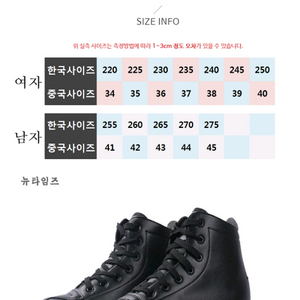 인라인 롤러 스케이트화 245