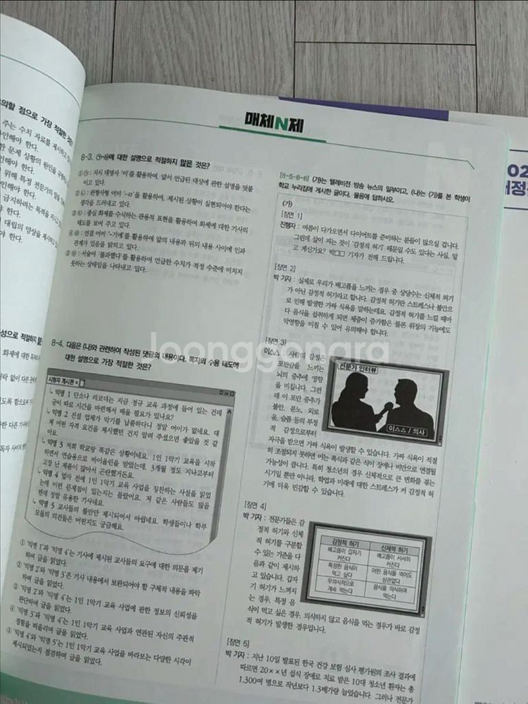 완전 새 책,개정판) 전형태 문법N제, 매체N제--3
