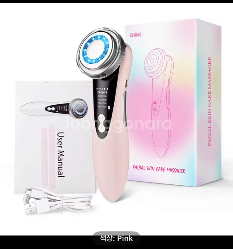 갈바닉 LED 피부 마사지기--1