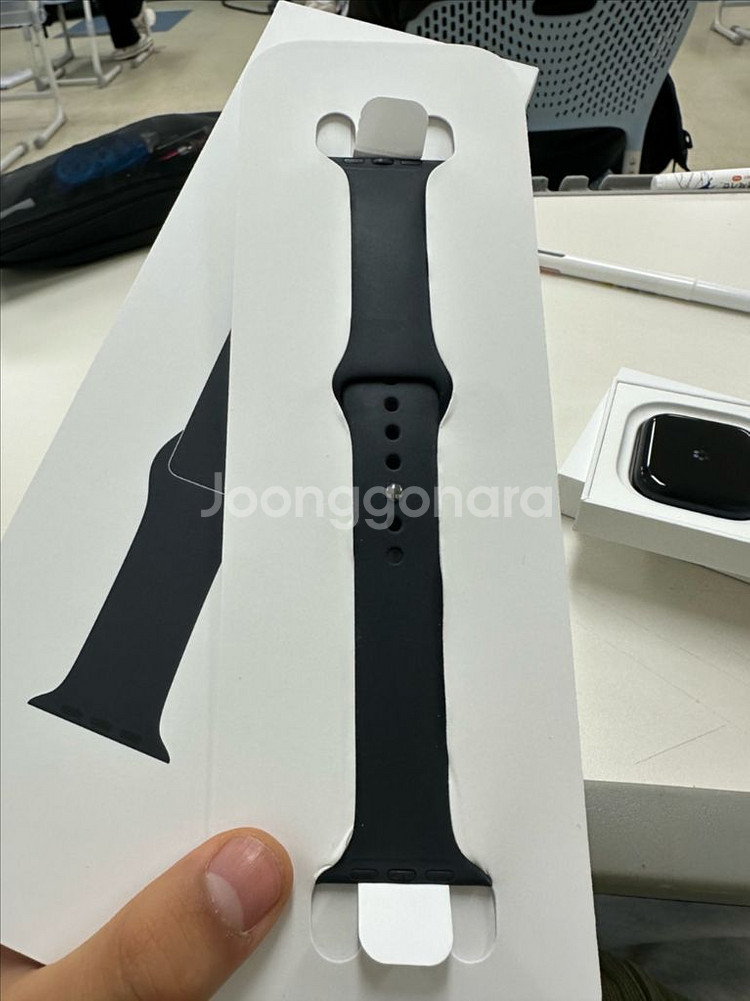 애플워치 9 45mm GPS 미드나이트--1