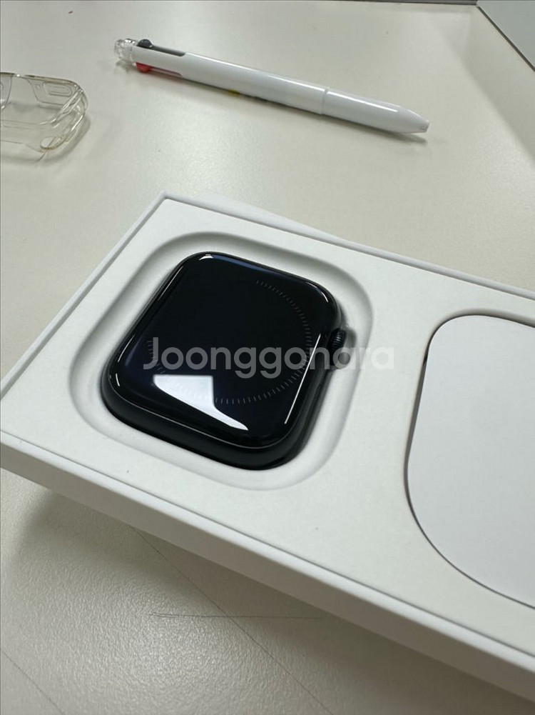 애플워치 9 45mm GPS 미드나이트--0
