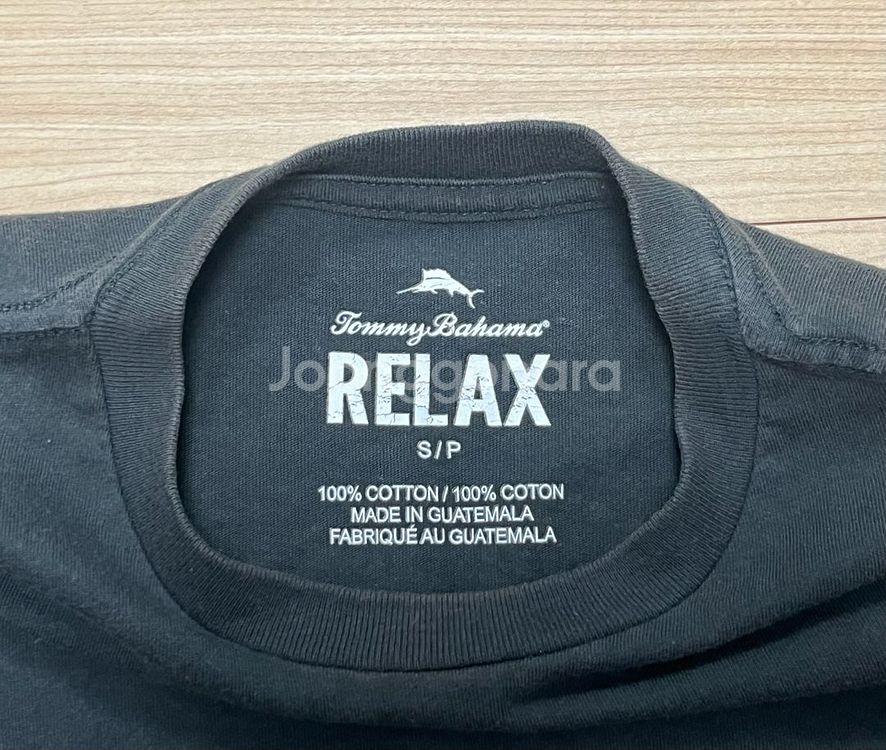 [S] 타미바하마 릴렉스핏 반팔 티셔츠 차콜--2