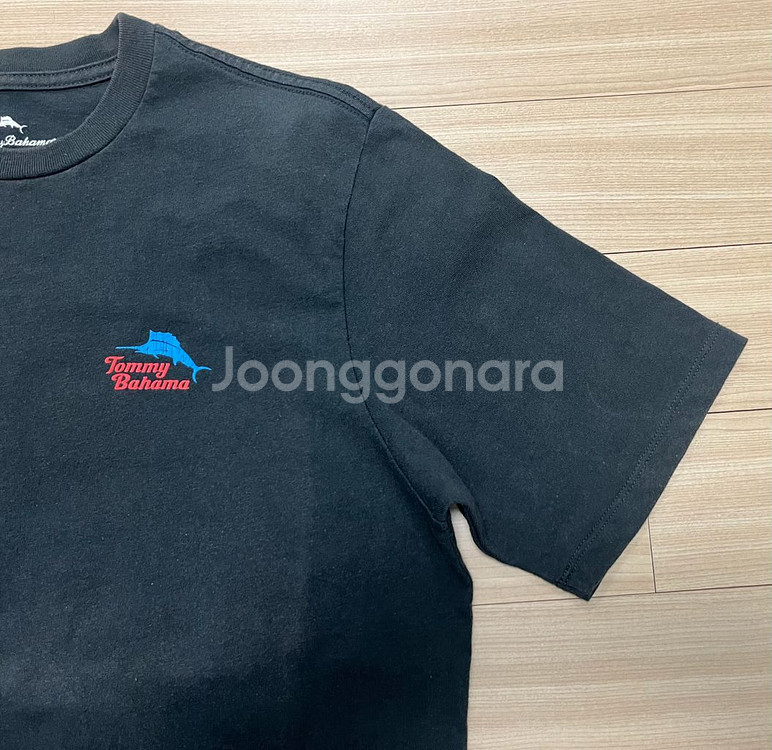 [S] 타미바하마 릴렉스핏 반팔 티셔츠 차콜--3