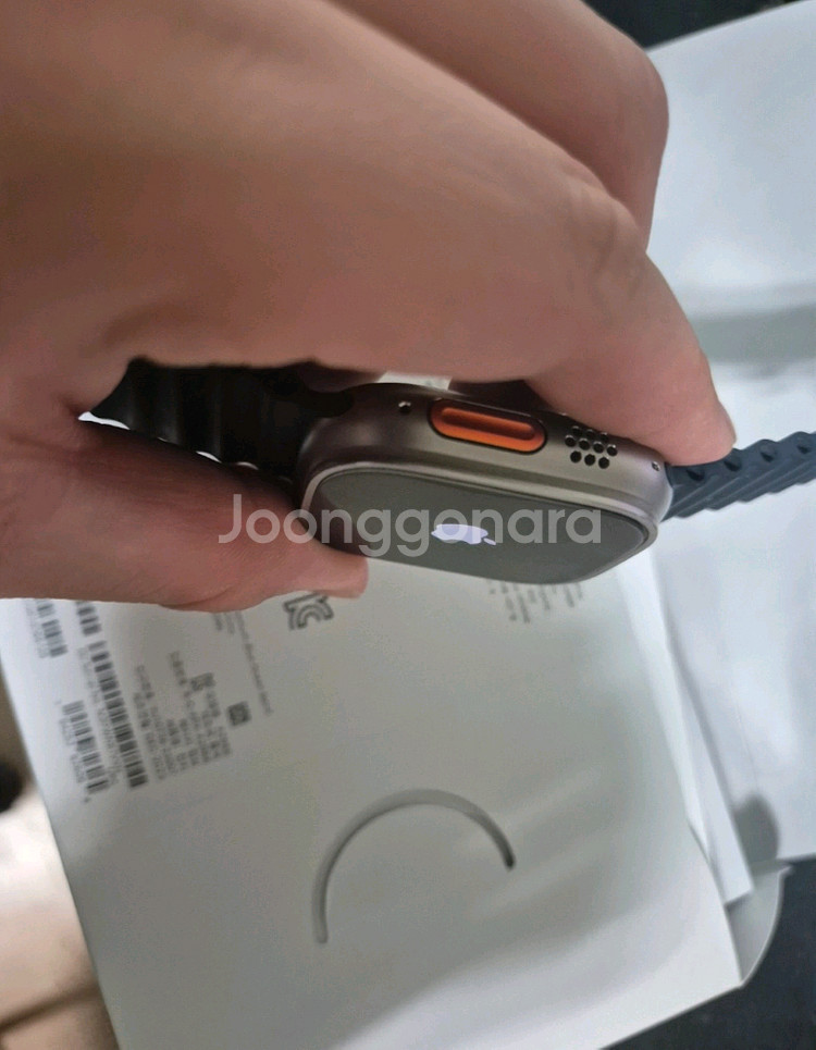 애플워치 울트라2 블루오션밴드 49mm--2