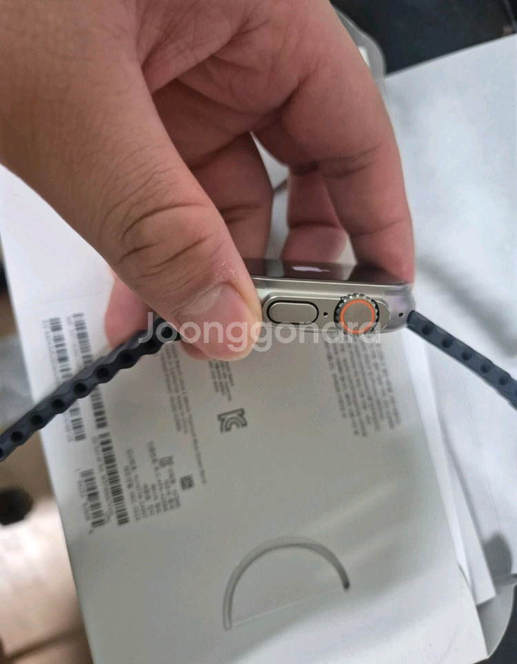 애플워치 울트라2 블루오션밴드 49mm--1
