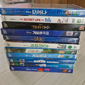 디즈니 dvd 일괄판매