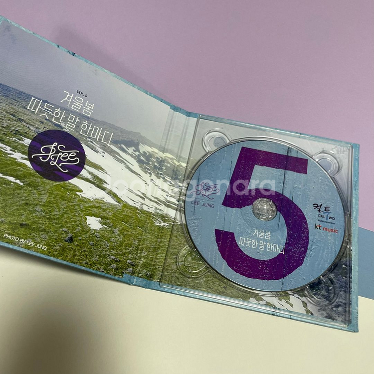 [중고음반/CD] 이정 싱글 - Vol.5 겨울 봄--4