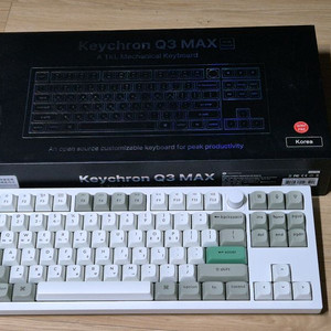 키크론 Q3 PRO MAX 알루미늄 저소음갈축 텐키리스