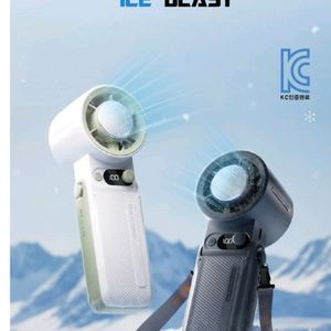 아이스블라스트 냉각 터보제트팬 목걸이 휴대용 손선풍기