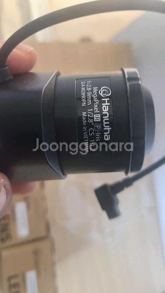 한화테크윈 SLA-M2890PN 렌즈--1