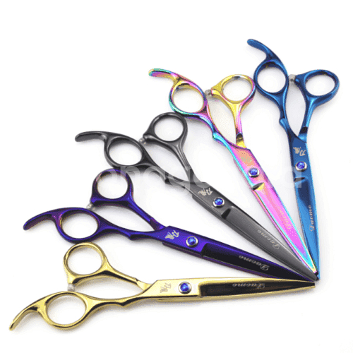 새 블랙 1세트 전문가용 6인치 미용 가위 헤어 고급--2