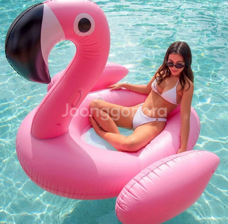 새상품 빅플라밍고 해먹 대형 튜브--0