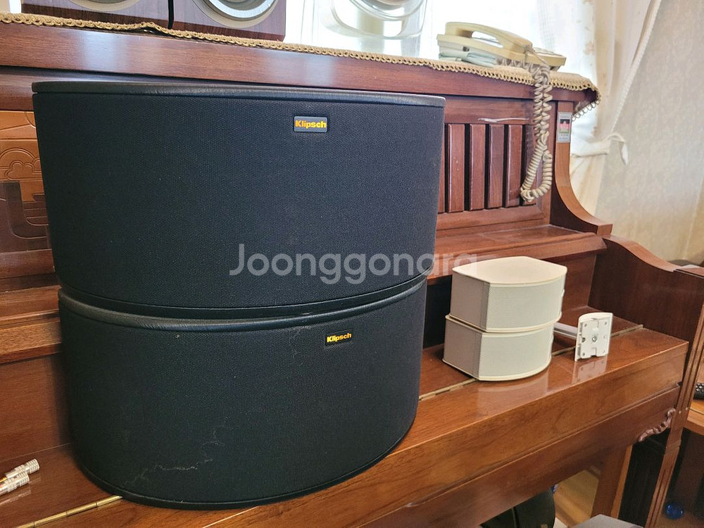 가져다드림)클립쉬 ICON VF-36 스피커4개--3