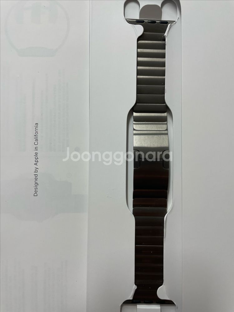 애플워치 내추럴 링크브레이슬릿 42mm SSS급--0