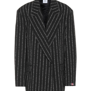 베트멍 19aw Stretch-twill 블레이저 S
