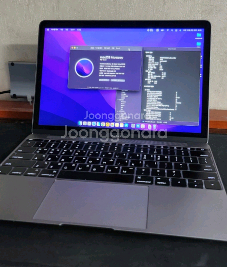 뉴맥북에어 12인치 고급형 CPU M3메모리8--5