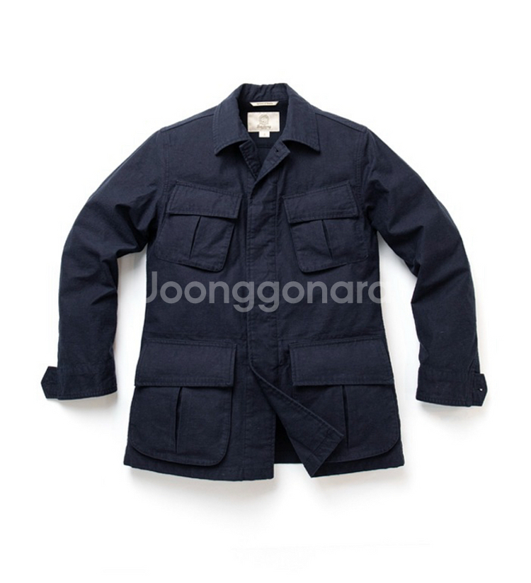바스통 25SS 109 정글퍼티그 인디고 L사이즈--0