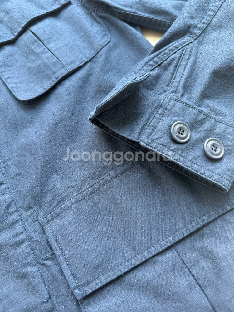 바스통 25SS 109 정글퍼티그 인디고 L사이즈--3