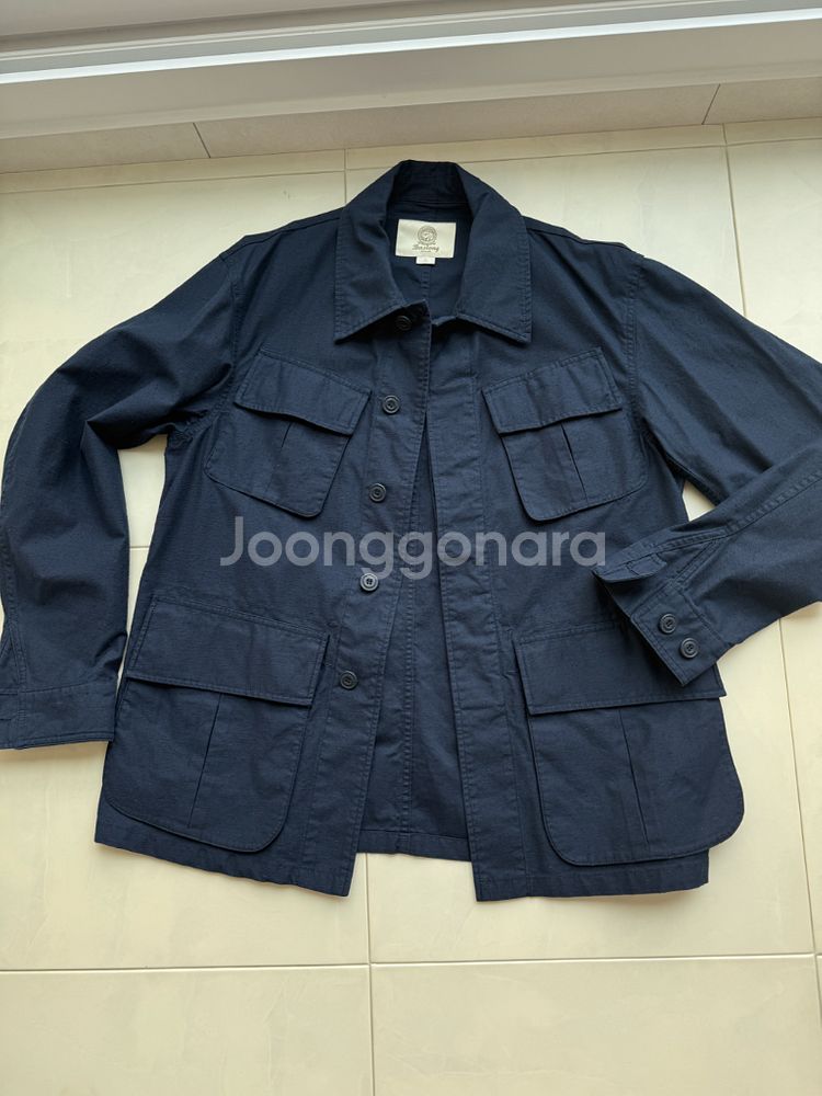바스통 25SS 109 정글퍼티그 인디고 L사이즈--1