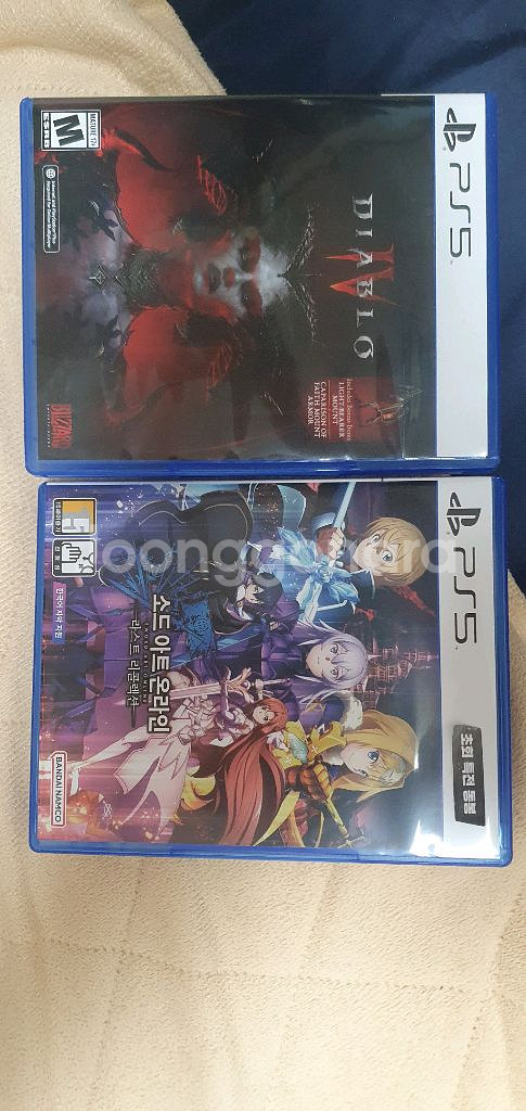 ps5 디아블로4 소드아트온라인 라콜 일괄 팝니다--0