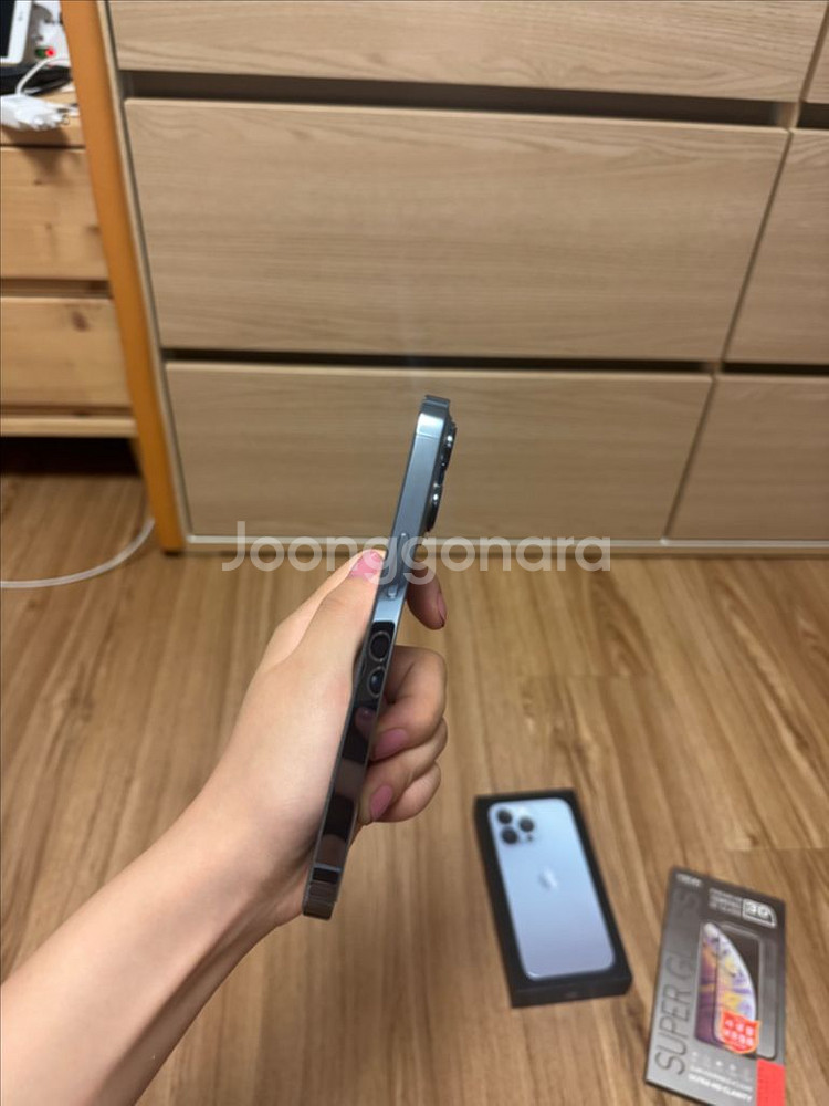 아이폰 13프로 128GB 시에라블루--4