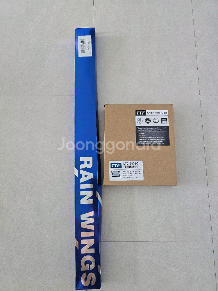 렉서스 RX450h 2016년식 와이퍼와 에어컨 필터--0