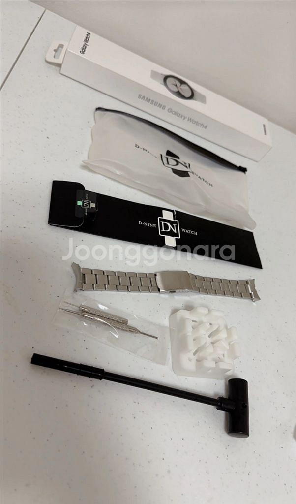 갤럭시 워치4 새것에 가까움 교체줄포함 44mm--6