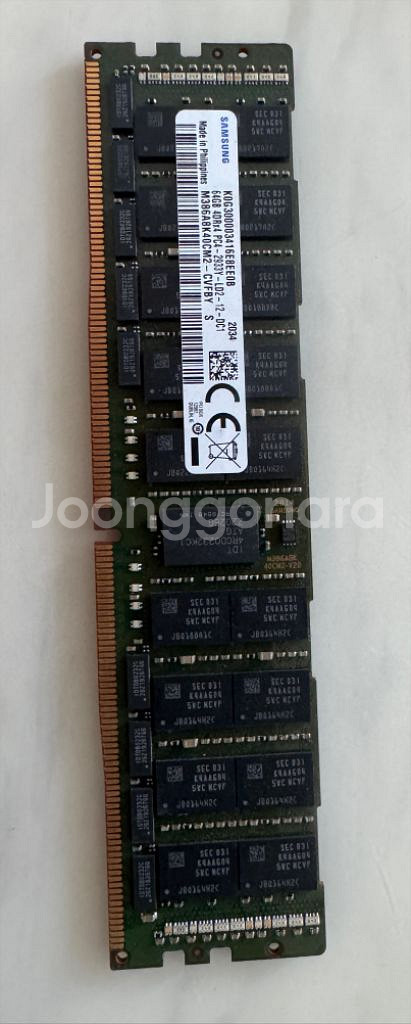 서버메모리 DDR4 ECC 64G 2933Y--0