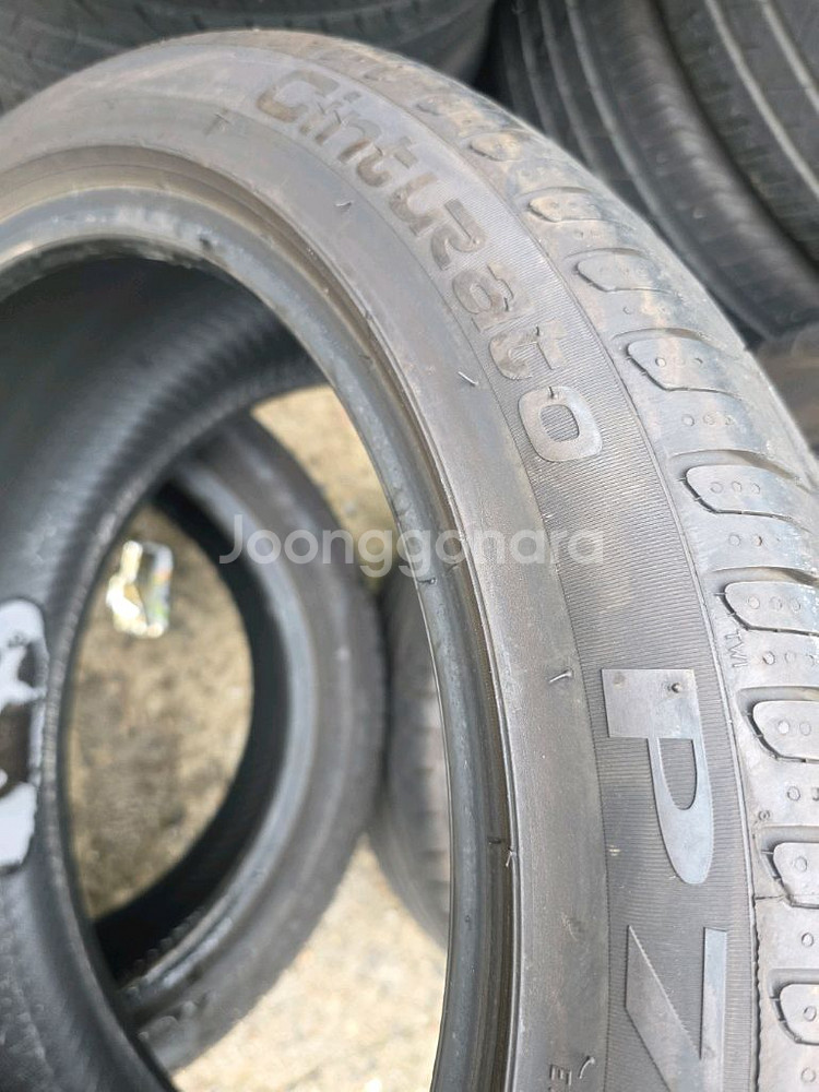 중고 런플랫타이어 225 45 18 255 40 18--2