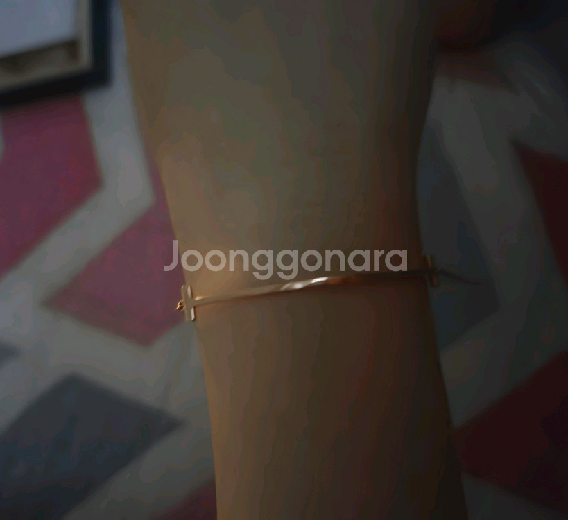 스마일 제작 18K 라지 팔찌--1