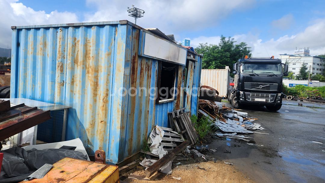 바닥철판 불탄 3*5 컨테이너 컨태이너 콘테이너 콘태이--0