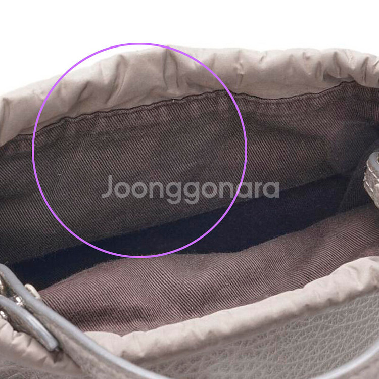 메종 마르지엘라 그레이 5AC 체인 스몰 버킷백--8