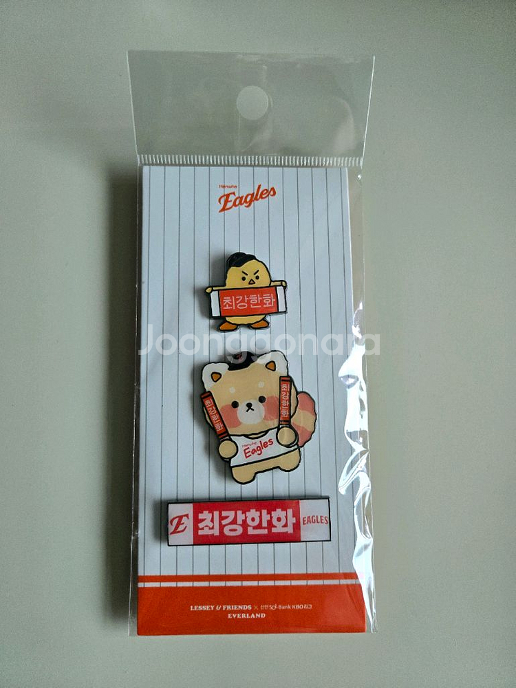 [최강레시] 메탈 배지 SET-한화이글스--1