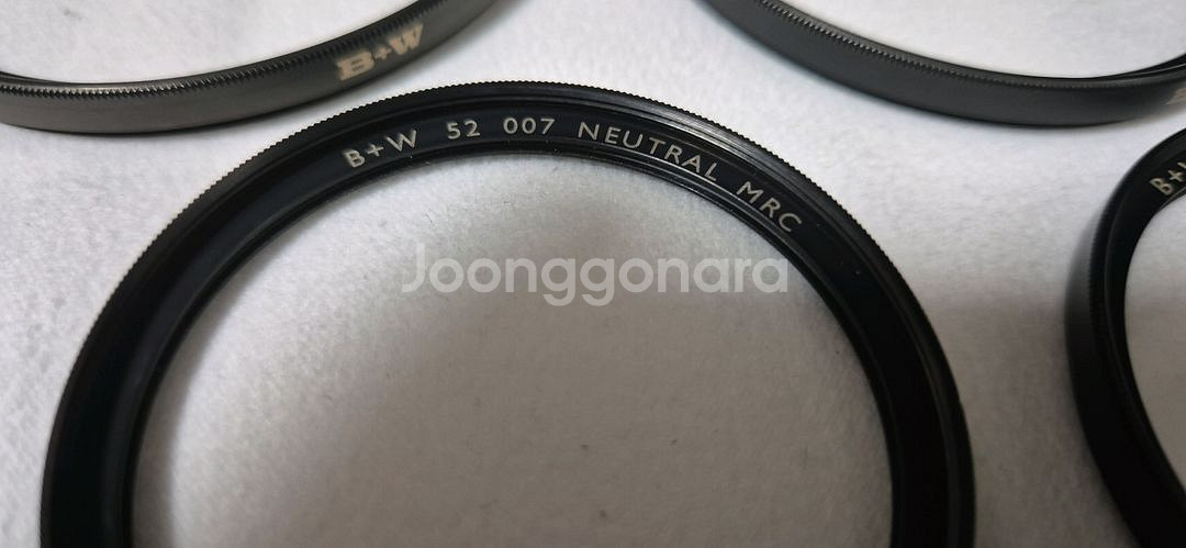 카메라 렌즈 필터 여러개 판매(zeiss, 슈나이더--3
