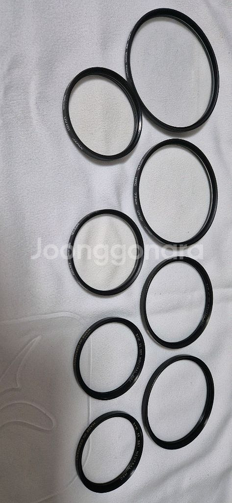 카메라 렌즈 필터 여러개 판매(zeiss, 슈나이더--6