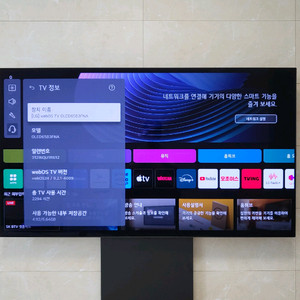 LG 올레드TV 벽걸이 65인치 OLED65b3fna