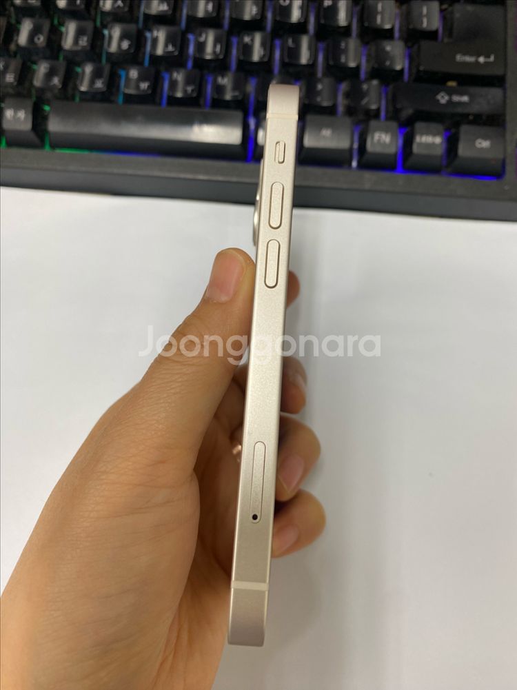 아이폰13미니 화이트 AA급 128GB 무잔상--4