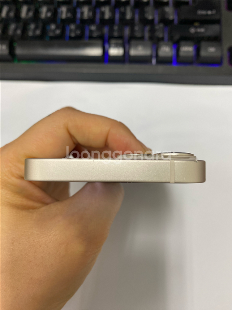 아이폰13미니 화이트 AA급 128GB 무잔상--3