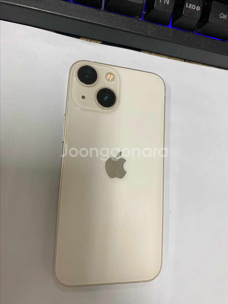 아이폰13미니 화이트 AA급 128GB 무잔상--0