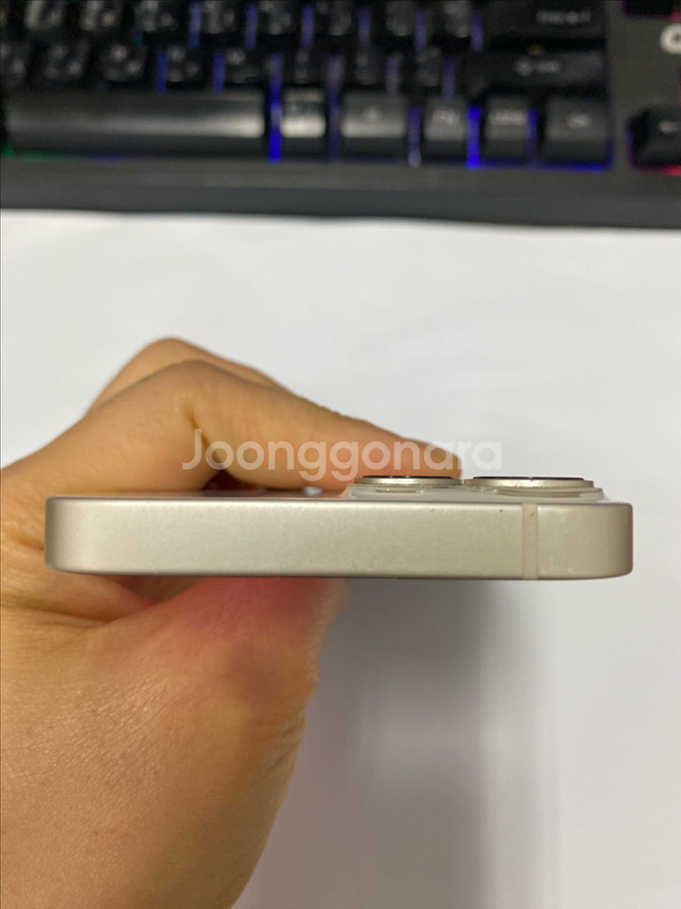 아이폰13미니 화이트 AA급 128GB 무잔상--3
