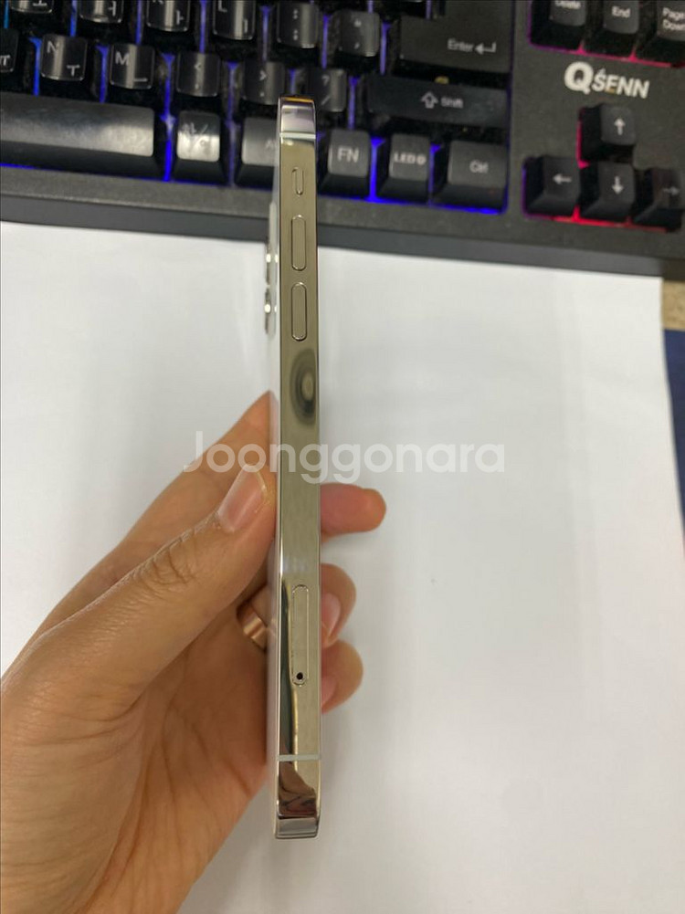 아이폰12프로 화이트 SSS급 512GB 배터리100%--5
