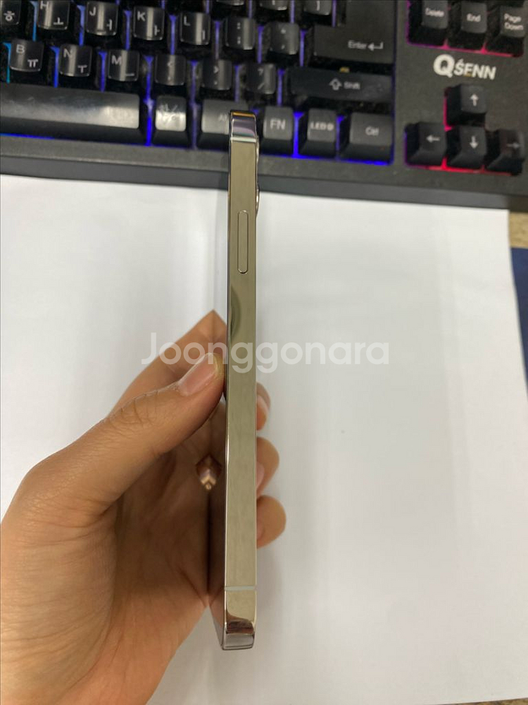 아이폰12프로 화이트 SSS급 512GB 배터리100%--4