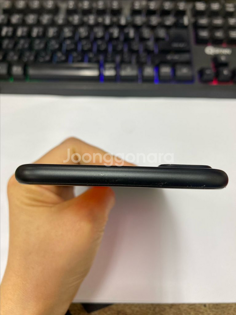 아이폰7플러스 매트블랙 A급 128GB 무잔상--3