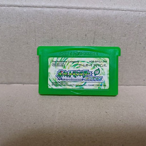 게임보이어드벤스 GBA 포켓몬스터 리프그린 일본판중고